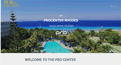 Desktop Screenshot of procenter-rhodos.com