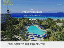 Tablet Screenshot of procenter-rhodos.com